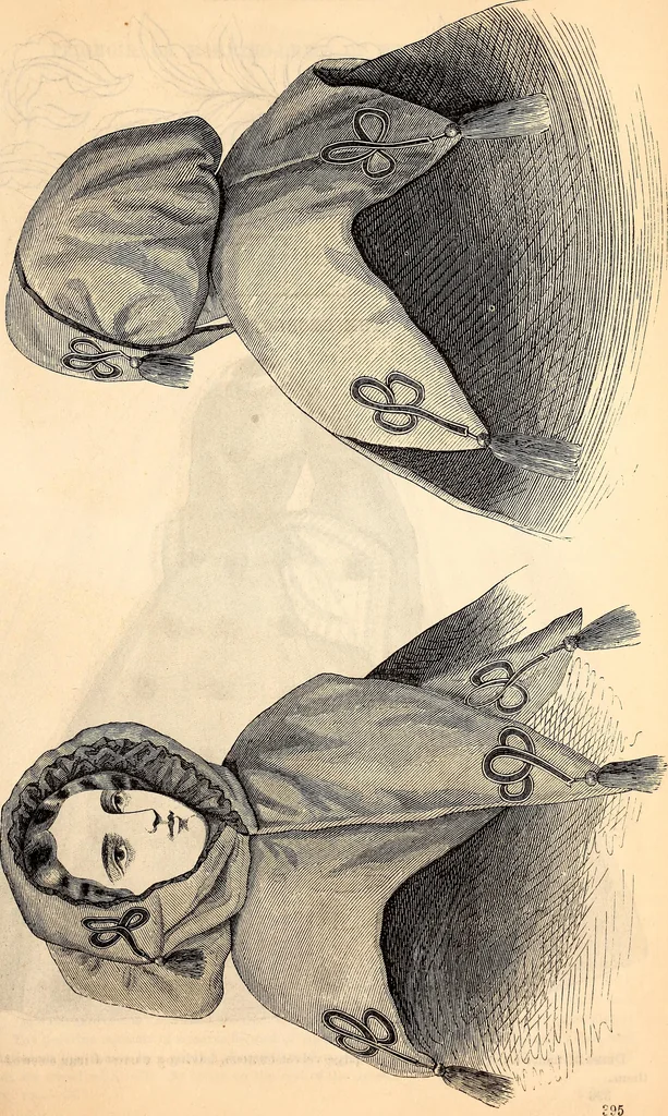 An illustration from Godey's lady's book, 1840, leaf 998