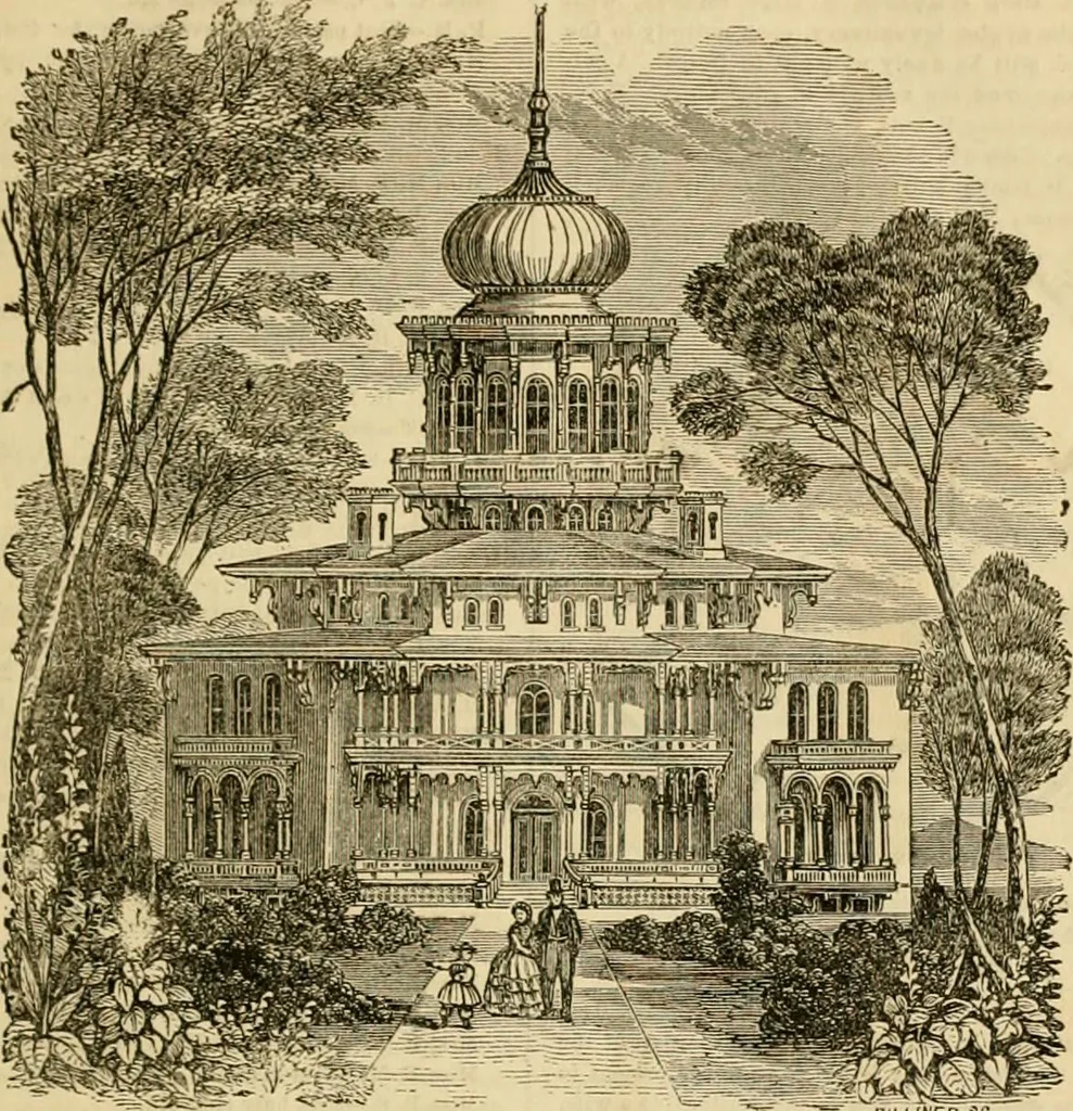 An illustration from Godey's lady's book 1861 Jan -June; Jul - Dec, 1861, leaf 101