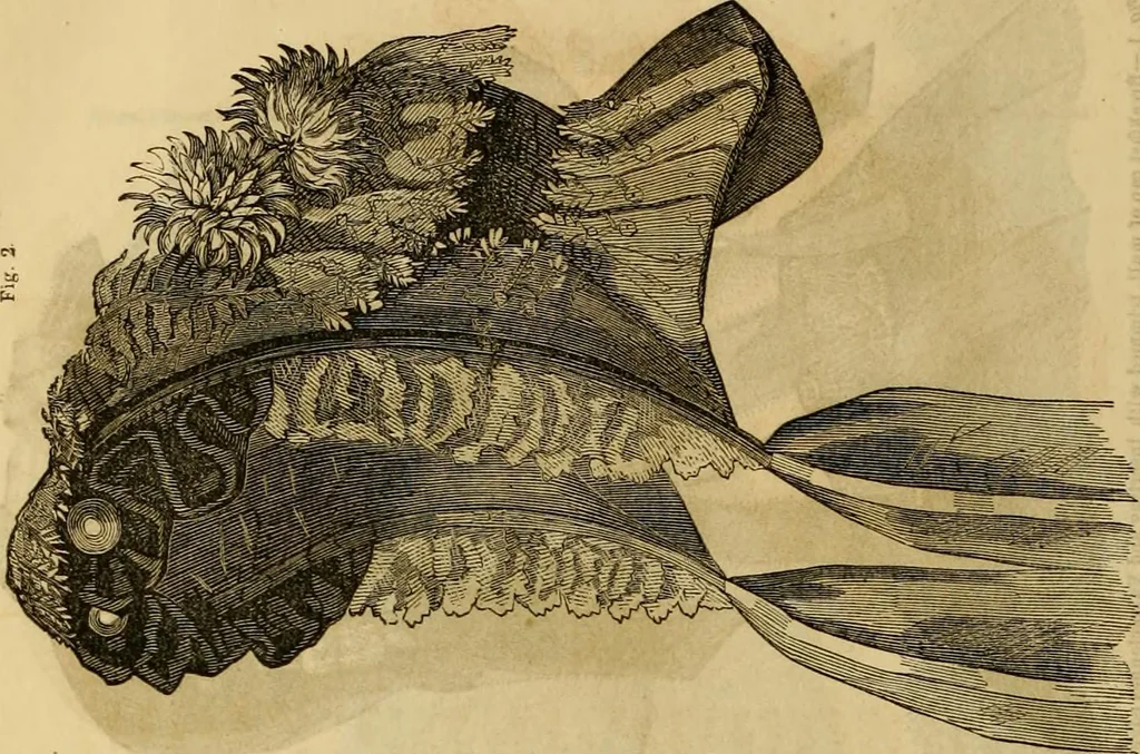 An illustration from Godey's lady's book 1861 Jan -June; Jul - Dec, 1861, leaf 1028