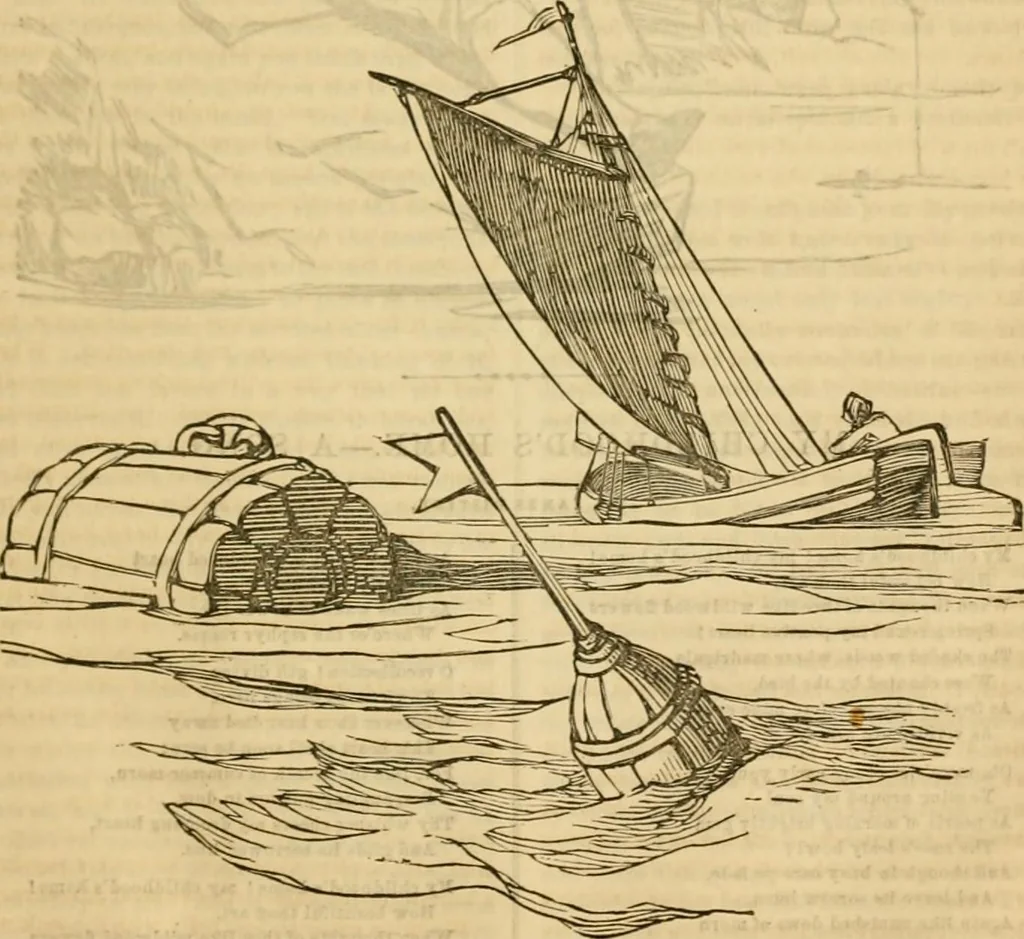 An illustration from Godey's lady's book 1861 Jan -June; Jul - Dec, 1861, leaf 1071