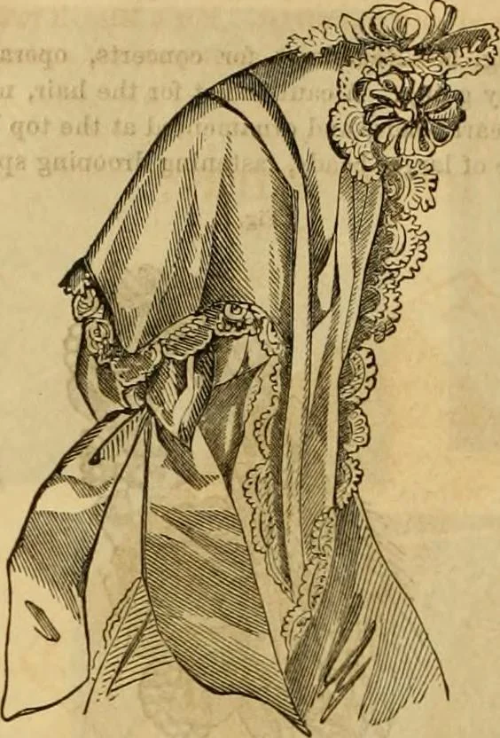 An illustration from Godey's lady's book 1861 Jan -June; Jul - Dec, 1861, leaf 1084
