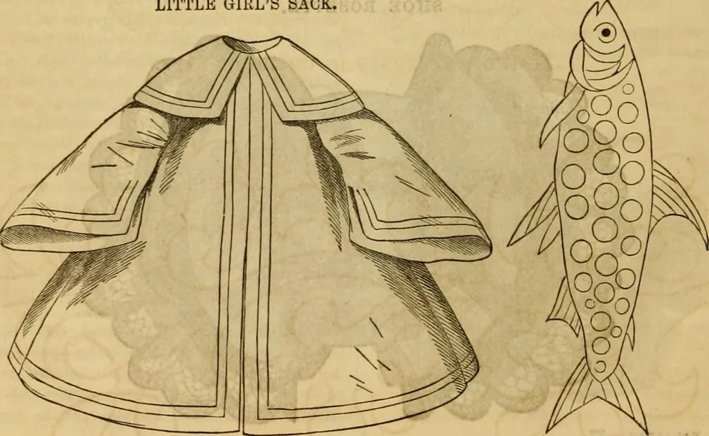 An illustration from Godey's lady's book 1861 Jan -June; Jul - Dec, 1861, leaf 1092