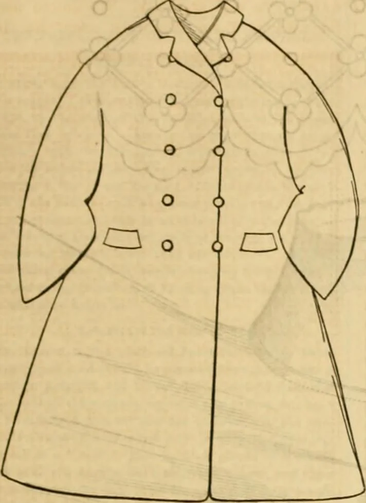 An illustration from Godey's lady's book 1861 Jan -June; Jul - Dec, 1861, leaf 1093
