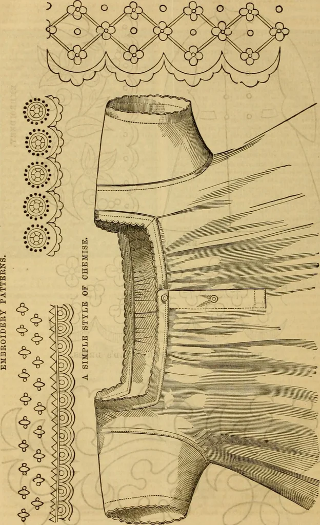 An illustration from Godey's lady's book 1861 Jan -June; Jul - Dec, 1861, leaf 1094