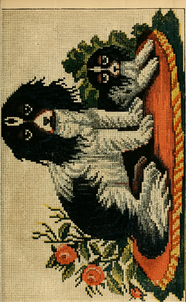An illustration from Godey's lady's book 1861 Jan -June; Jul - Dec, 1861, leaf 111