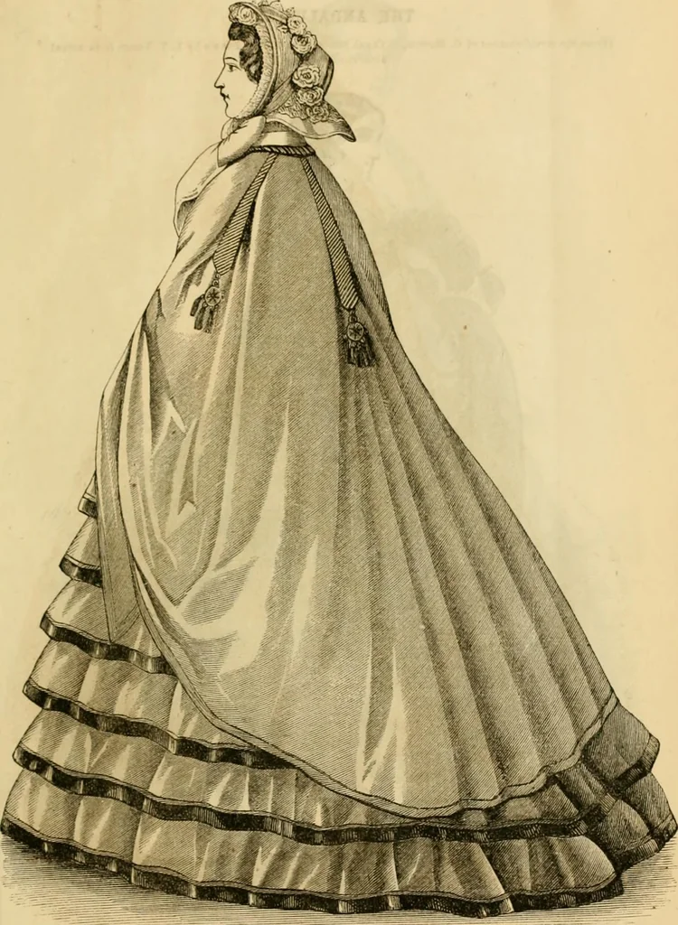 An illustration from Godey's lady's book 1861 Jan -June; Jul - Dec, 1861, leaf 1125