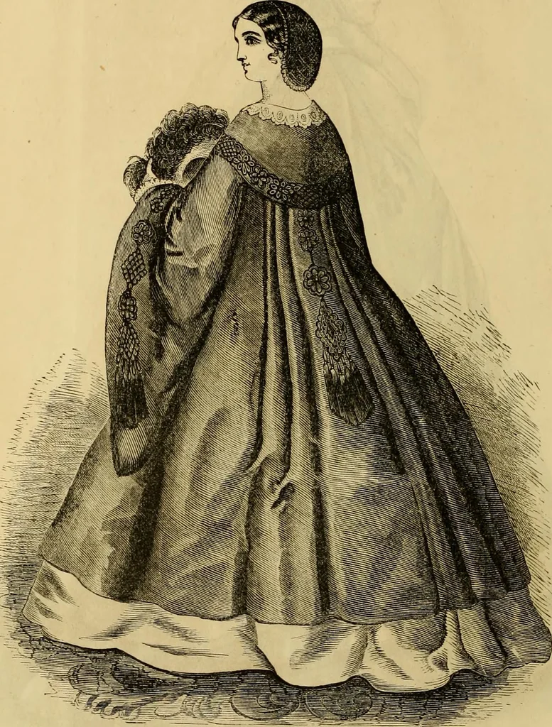 An illustration from Godey's lady's book 1861 Jan -June; Jul - Dec, 1861, leaf 1126