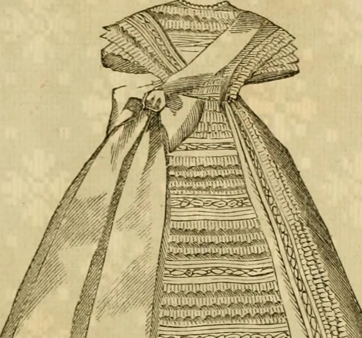 An illustration from Godey's lady's book 1861 Jan -June; Jul - Dec, 1861, leaf 1129