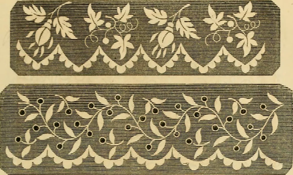 An illustration from Godey's lady's book 1861 Jan -June; Jul - Dec, 1861, leaf 1131