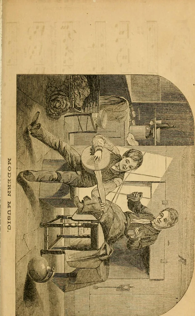 An illustration from Godey's lady's book 1861 Jan -June; Jul - Dec, 1861, leaf 115