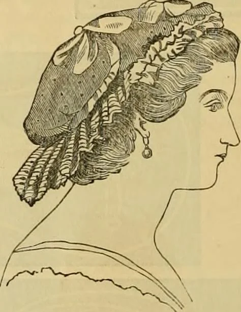 An illustration from Godey's lady's book 1861 Jan -June; Jul - Dec, 1861, leaf 1180