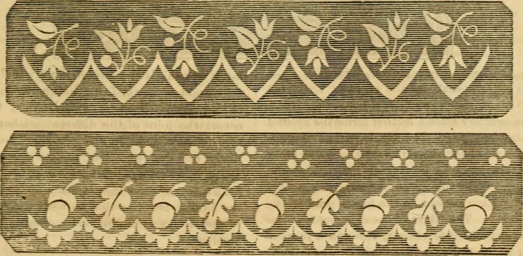 An illustration from Godey's lady's book 1861 Jan -June; Jul - Dec, 1861, leaf 1189