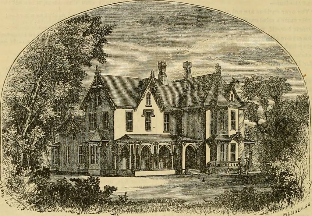An illustration from Godey's lady's book 1861 Jan -June; Jul - Dec, 1861, leaf 1206