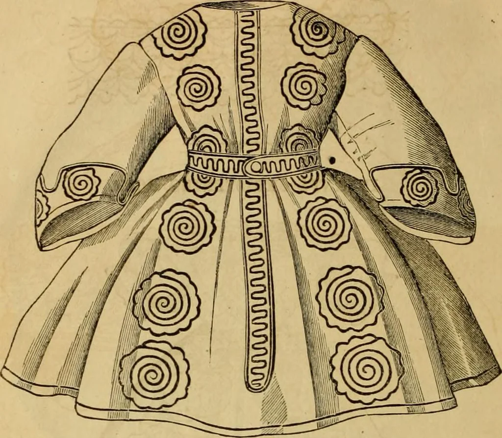 An illustration from Godey's lady's book 1861 Jan -June; Jul - Dec, 1861, leaf 124