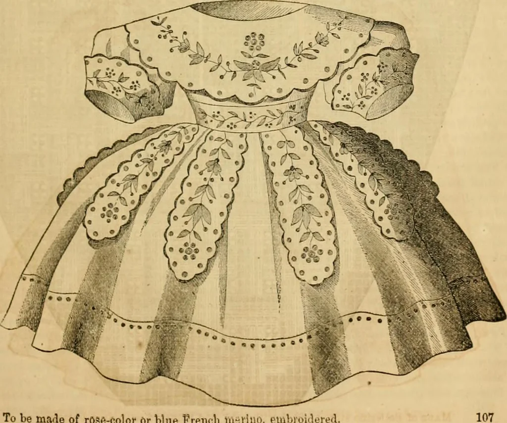 An illustration from Godey's lady's book 1861 Jan -June; Jul - Dec, 1861, leaf 125