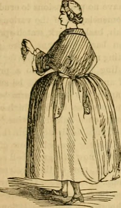 An illustration from Godey's lady's book 1861 Jan -June; Jul - Dec, 1861, leaf 127
