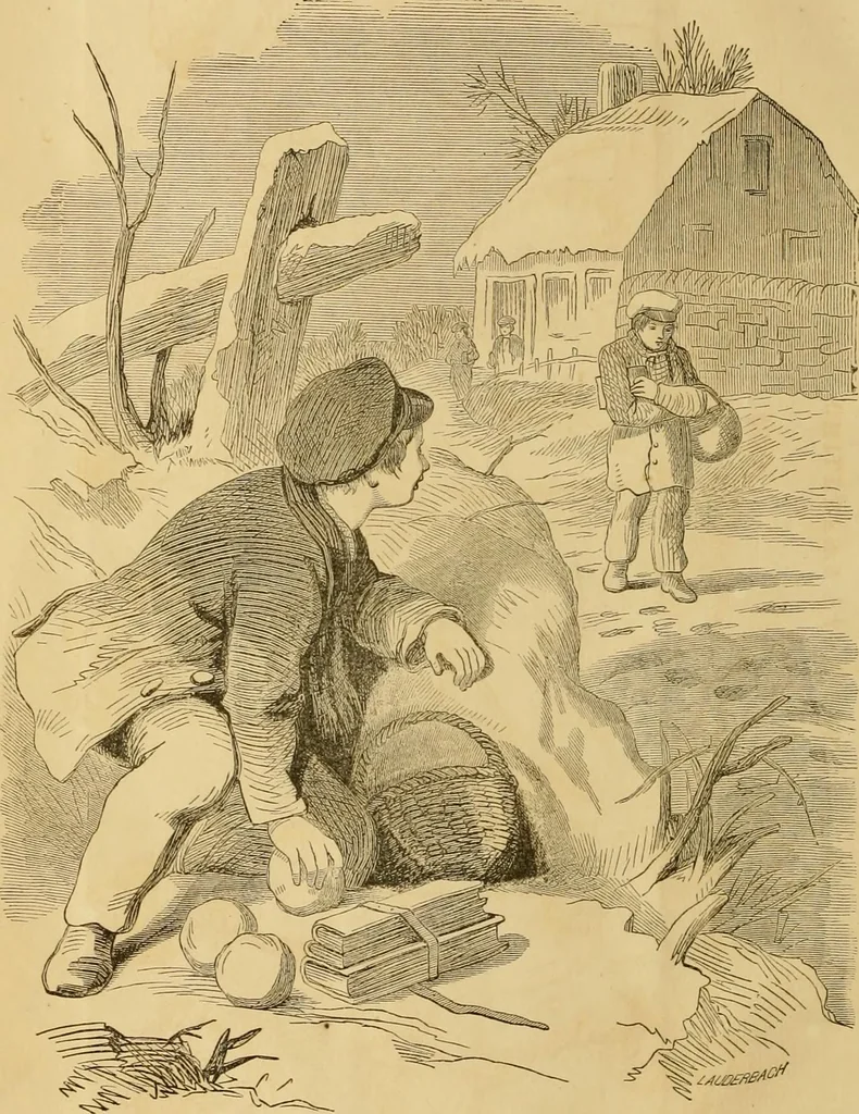 An illustration from Godey's lady's book 1861 Jan -June; Jul - Dec, 1861, leaf 14