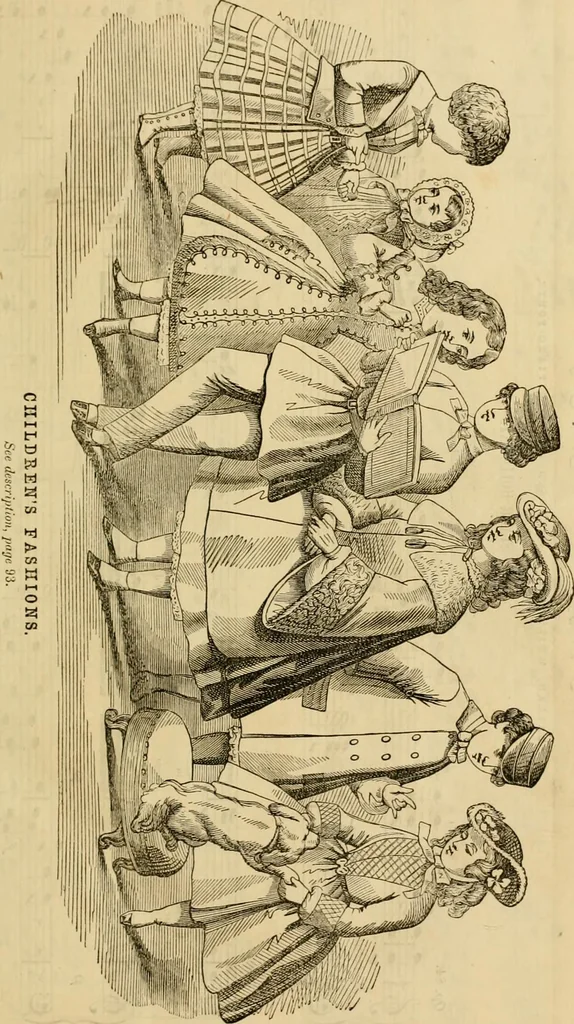 An illustration from Godey's lady's book 1861 Jan -June; Jul - Dec, 1861, leaf 15