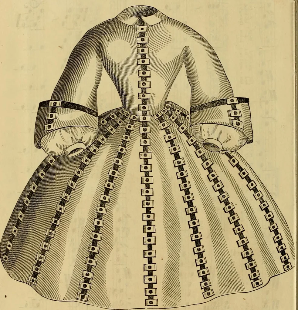 An illustration from Godey's lady's book 1861 Jan -June; Jul - Dec, 1861, leaf 18
