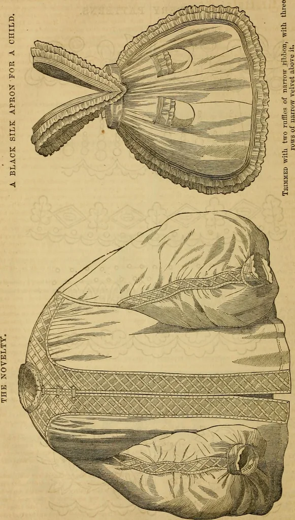 An illustration from Godey's lady's book 1861 Jan -June; Jul - Dec, 1861, leaf 186