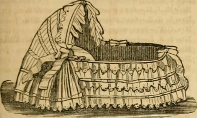 An illustration from Godey's lady's book 1861 Jan -June; Jul - Dec, 1861, leaf 205