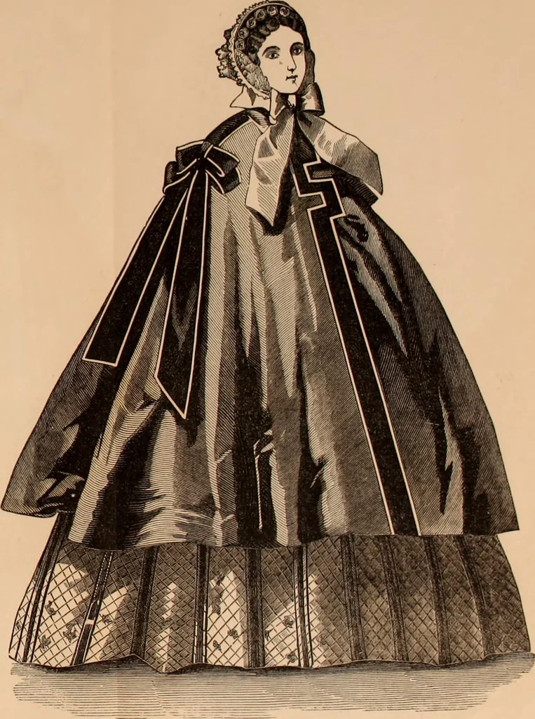 An illustration from Godey's lady's book 1861 Jan -June; Jul - Dec, 1861, leaf 215