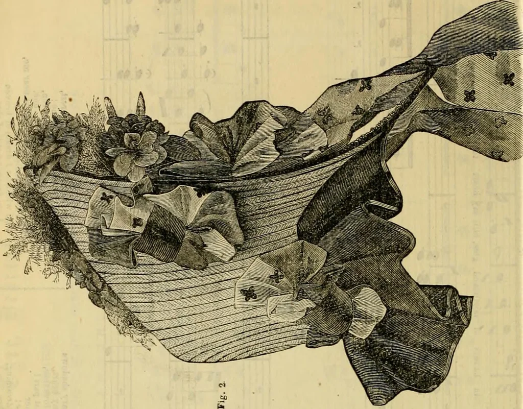 An illustration from Godey's lady's book 1861 Jan -June; Jul - Dec, 1861, leaf 222