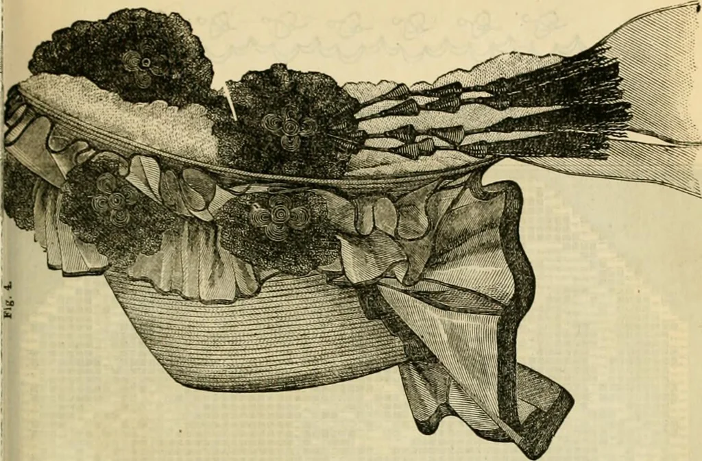 An illustration from Godey's lady's book 1861 Jan -June; Jul - Dec, 1861, leaf 223