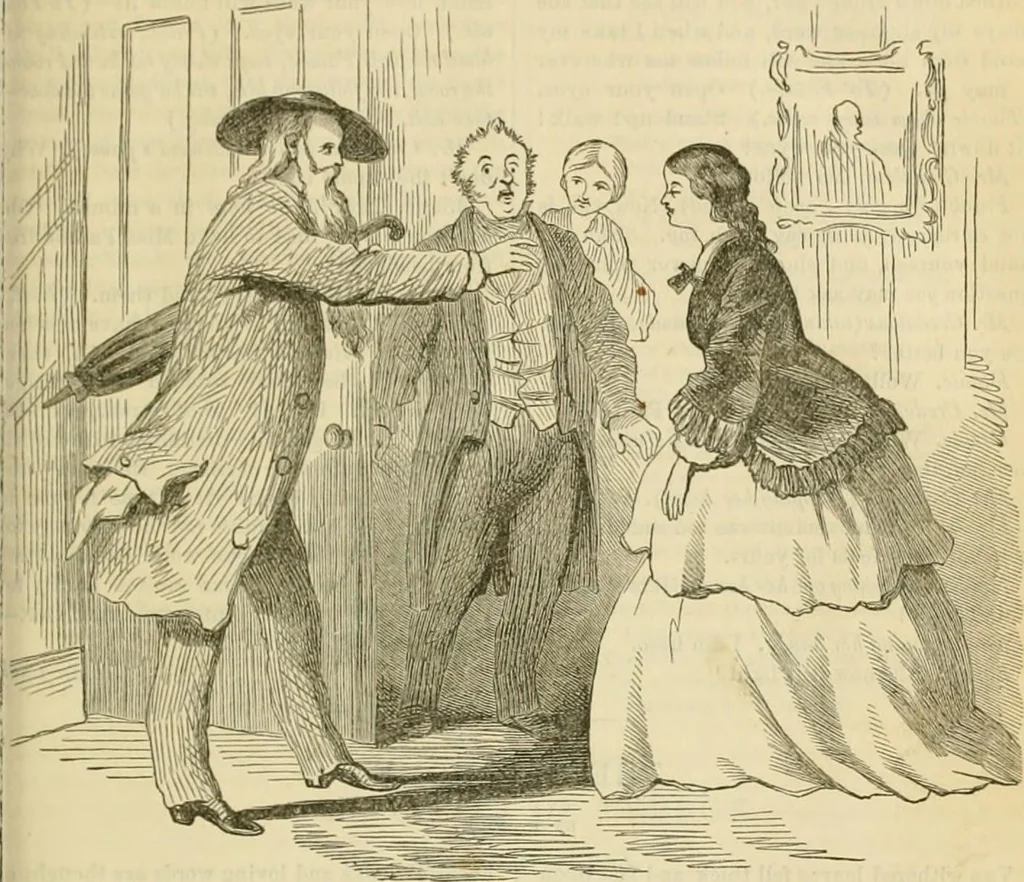 An illustration from Godey's lady's book 1861 Jan -June; Jul - Dec, 1861, leaf 253