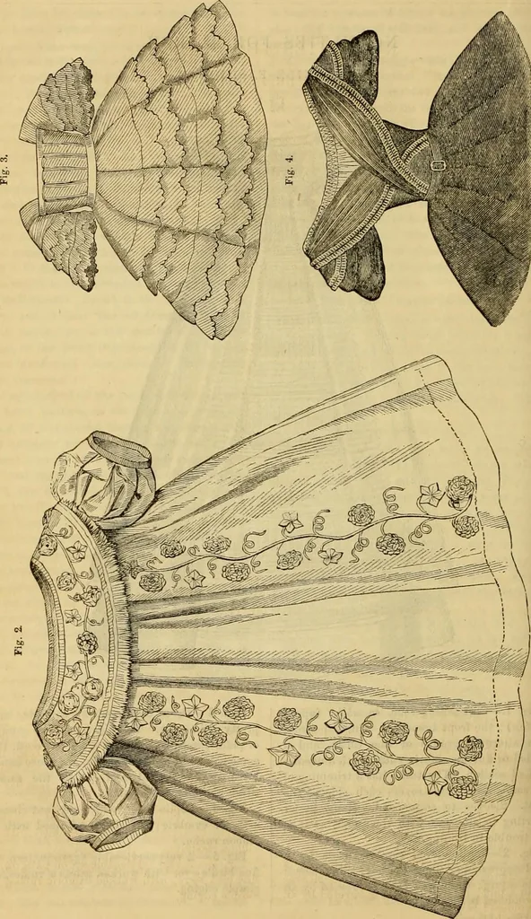 An illustration from Godey's lady's book 1861 Jan -June; Jul - Dec, 1861, leaf 280