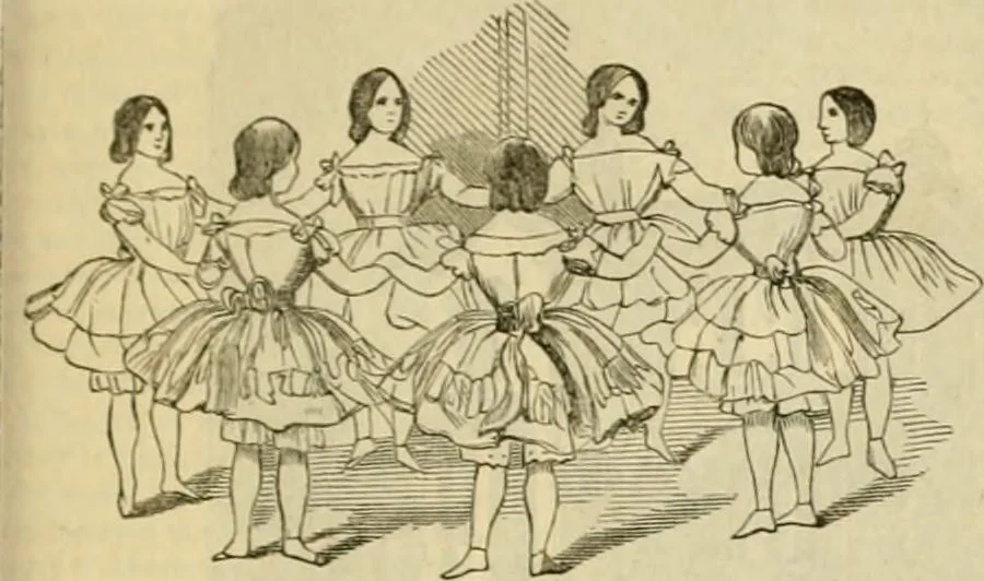 An illustration from Godey's lady's book 1861 Jan -June; Jul - Dec, 1861, leaf 307