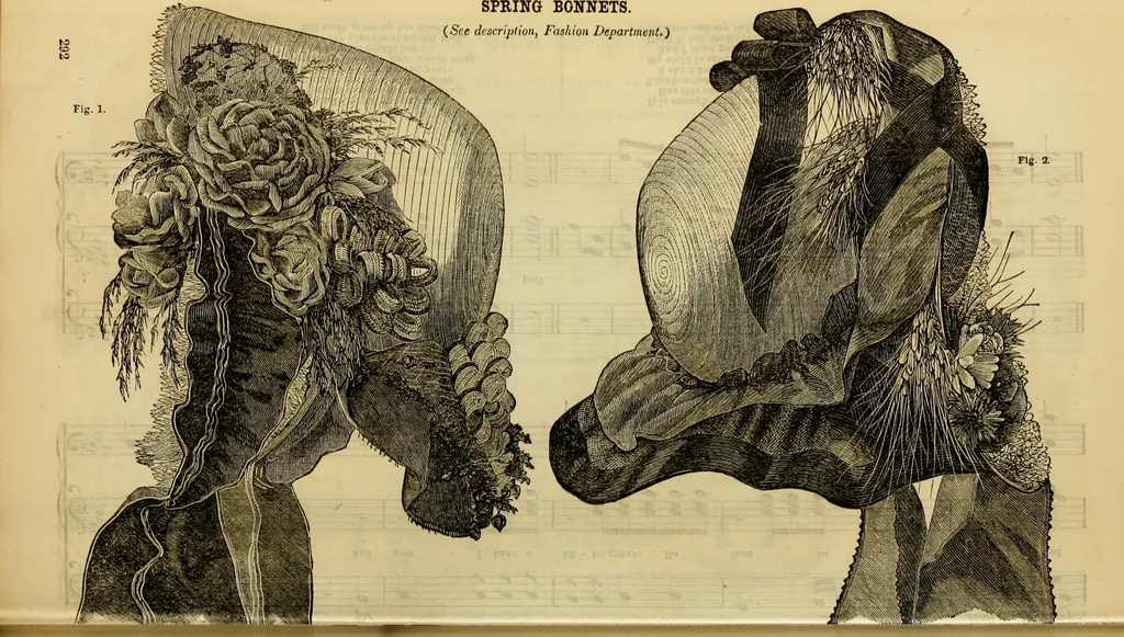 An illustration from Godey's lady's book 1861 Jan -June; Jul - Dec, 1861, leaf 324