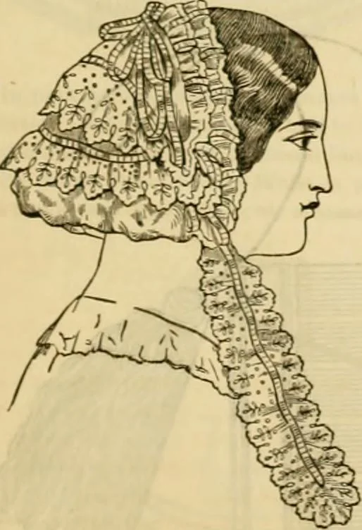 An illustration from Godey's lady's book 1861 Jan -June; Jul - Dec, 1861, leaf 383