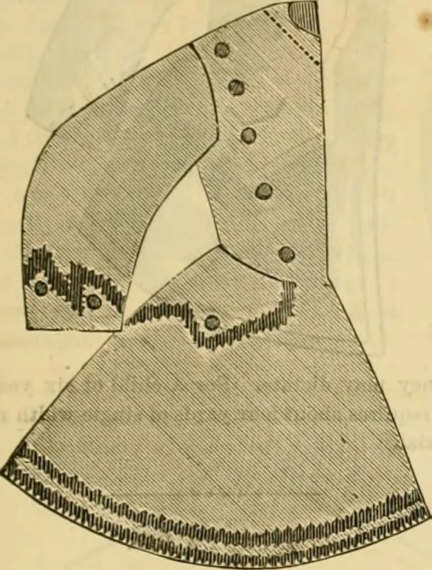 An illustration from Godey's lady's book 1861 Jan -June; Jul - Dec, 1861, leaf 385