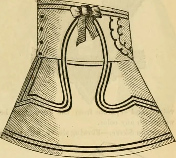 An illustration from Godey's lady's book 1861 Jan -June; Jul - Dec, 1861, leaf 385