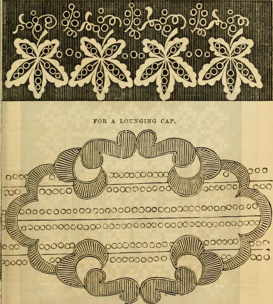An illustration from Godey's lady's book 1861 Jan -June; Jul - Dec, 1861, leaf 393