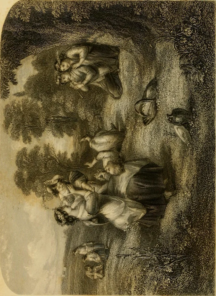 An illustration from Godey's lady's book 1861 Jan -June; Jul - Dec, 1861, leaf 418