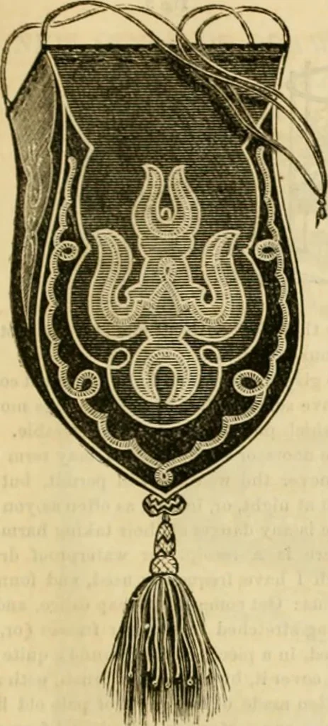 An illustration from Godey's lady's book 1861 Jan -June; Jul - Dec, 1861, leaf 487