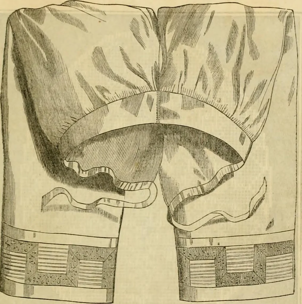 An illustration from Godey's lady's book 1861 Jan -June; Jul - Dec, 1861, leaf 489