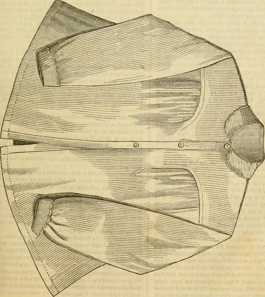 An illustration from Godey's lady's book 1861 Jan -June; Jul - Dec, 1861, leaf 493