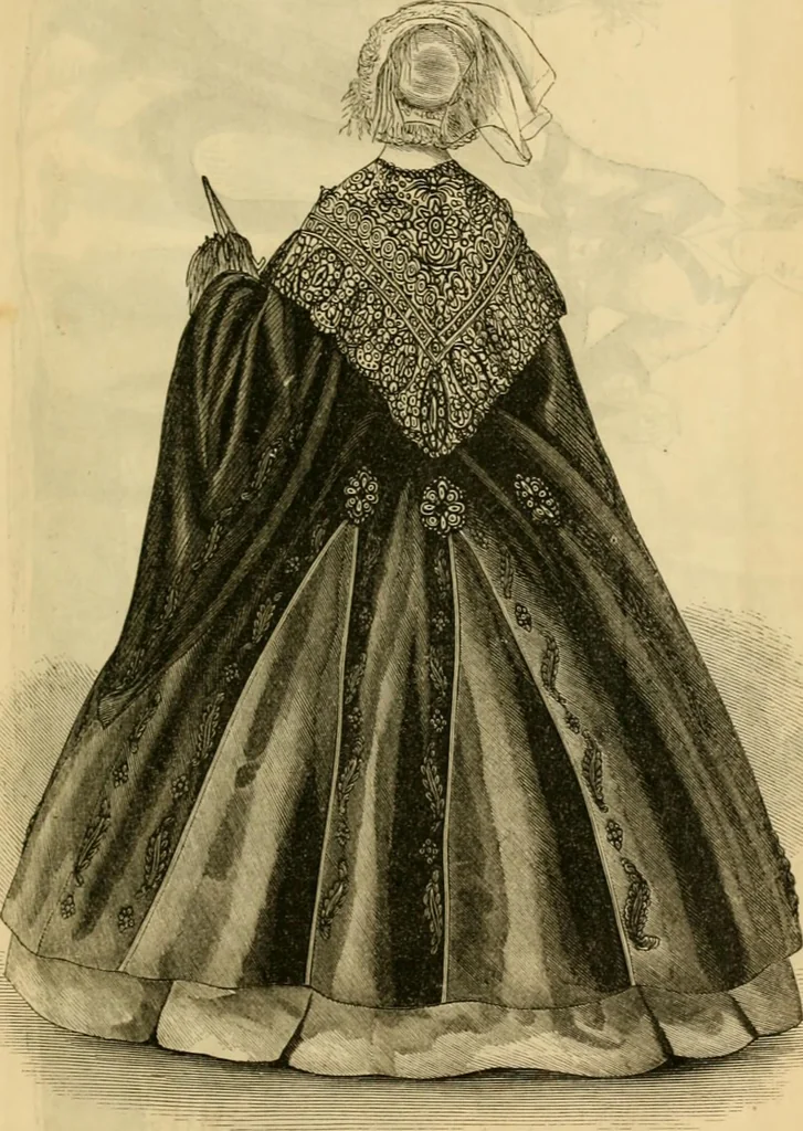 An illustration from Godey's lady's book 1861 Jan -June; Jul - Dec, 1861, leaf 525