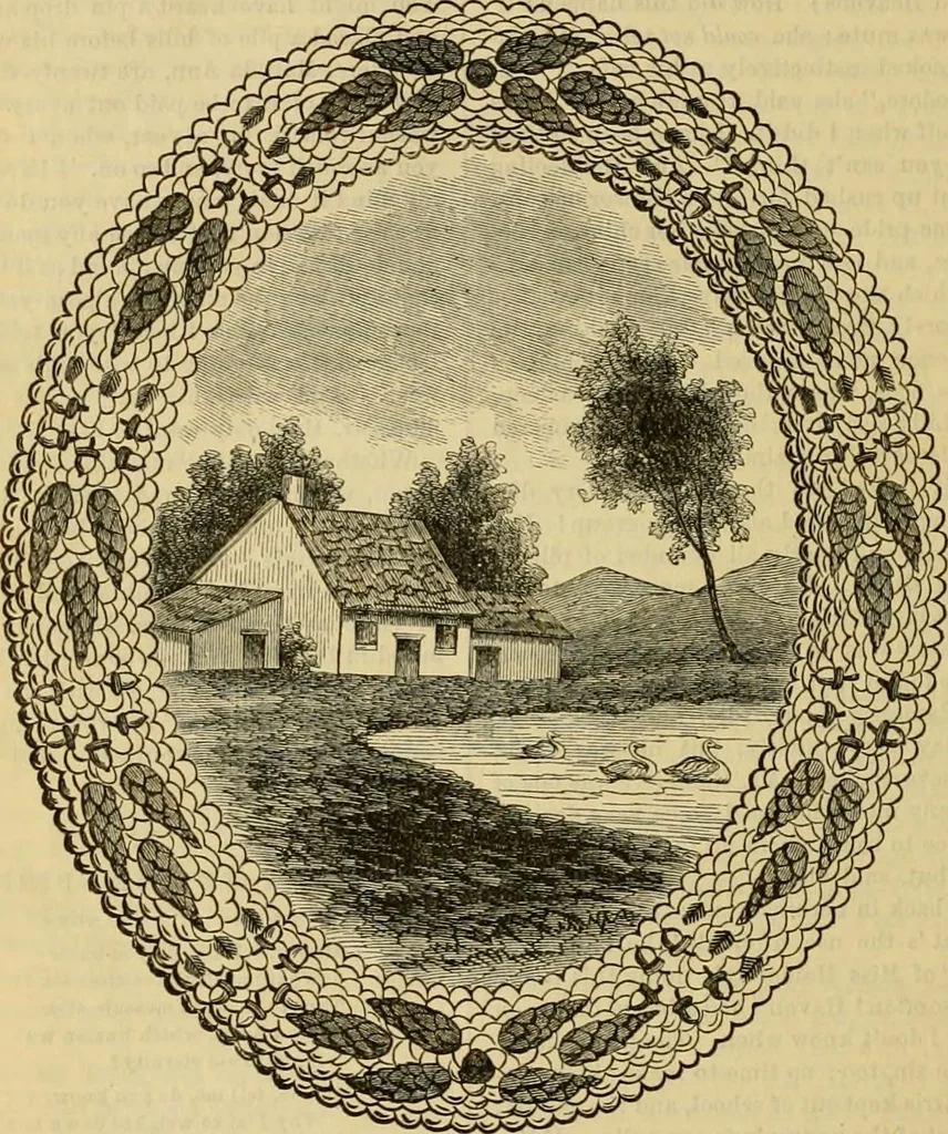 An illustration from Godey's lady's book 1861 Jan -June; Jul - Dec, 1861, leaf 562