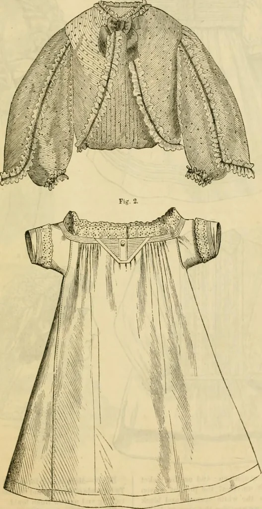 An illustration from Godey's lady's book 1861 Jan -June; Jul - Dec, 1861, leaf 583