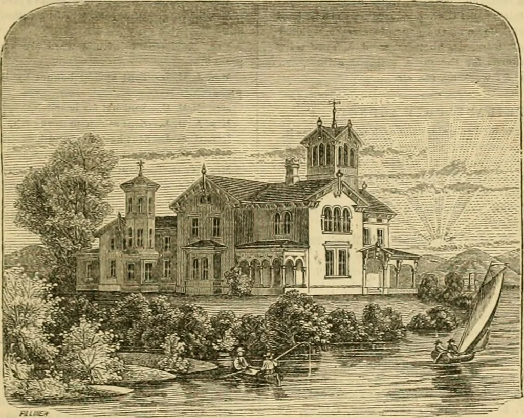 An illustration from Godey's lady's book 1861 Jan -June; Jul - Dec, 1861, leaf 611