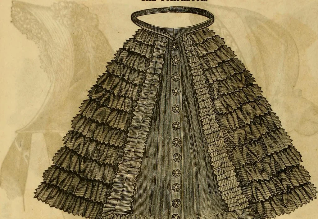 An illustration from Godey's lady's book 1861 Jan -June; Jul - Dec, 1861, leaf 648