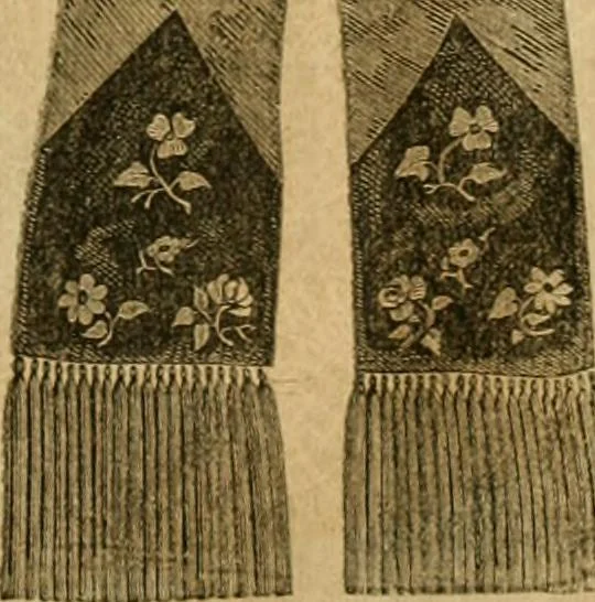 An illustration from Godey's lady's book 1861 Jan -June; Jul - Dec, 1861, leaf 649