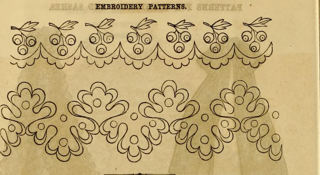 An illustration from Godey's lady's book 1861 Jan -June; Jul - Dec, 1861, leaf 650