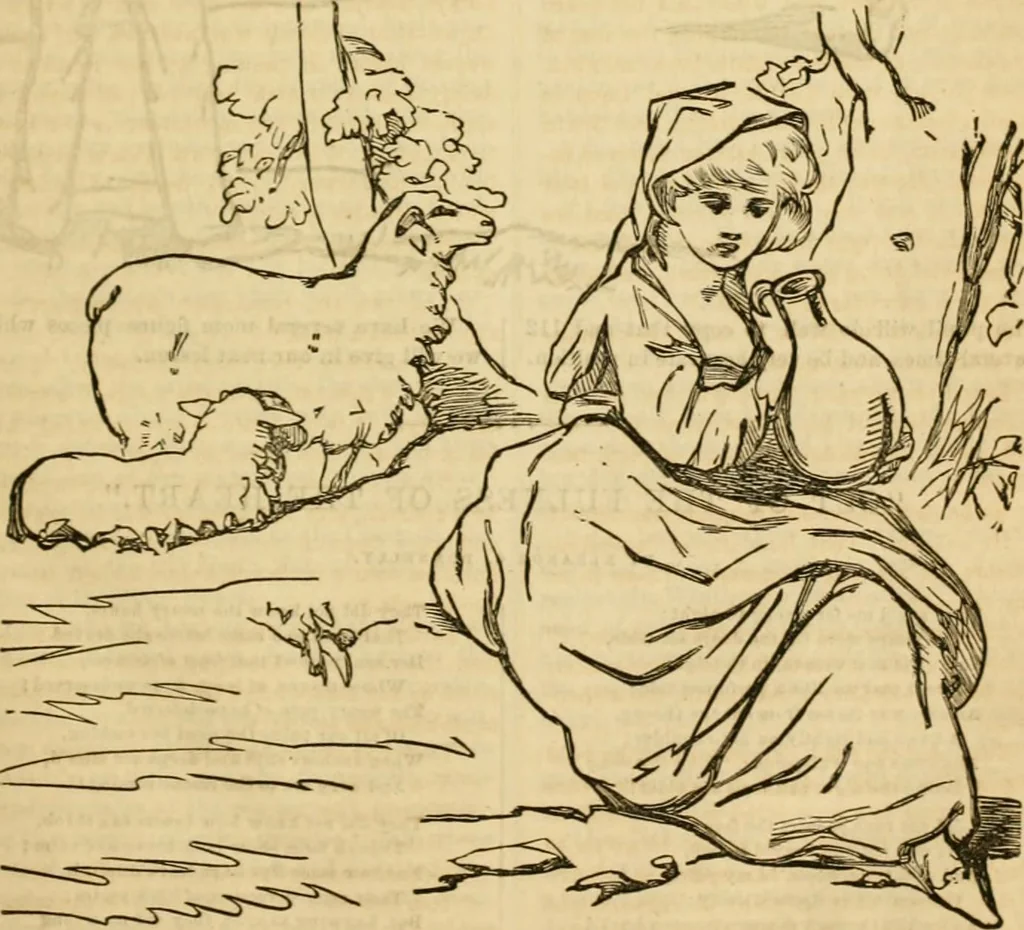 An illustration from Godey's lady's book 1861 Jan -June; Jul - Dec, 1861, leaf 679