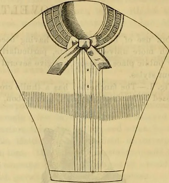 An illustration from Godey's lady's book 1861 Jan -June; Jul - Dec, 1861, leaf 708