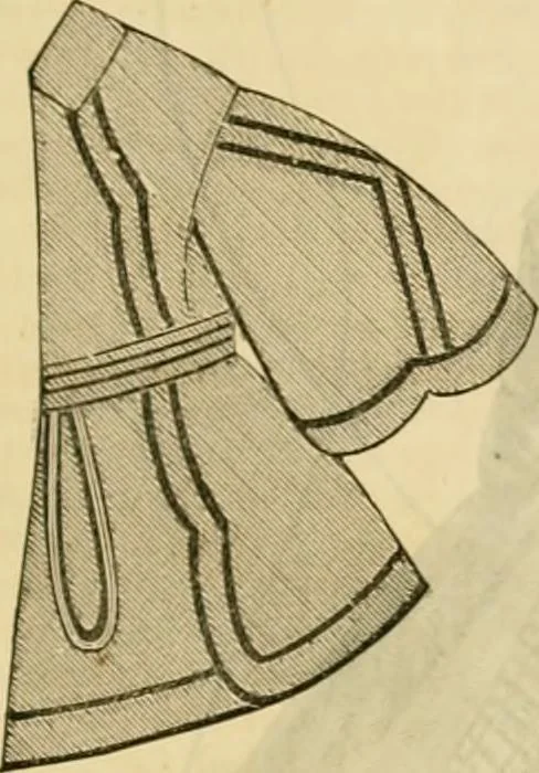 An illustration from Godey's lady's book 1861 Jan -June; Jul - Dec, 1861, leaf 709